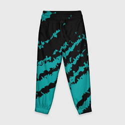Детские брюки The color is black and light blue