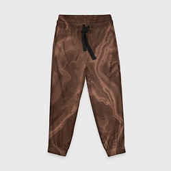 Детские брюки Коричневый абстракция в точку