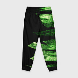 Детские брюки Color green black