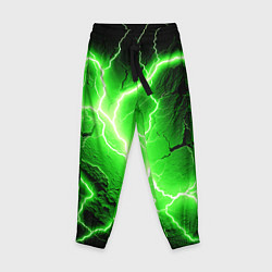 Детские брюки Color green black