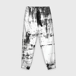 Детские брюки Color black and white