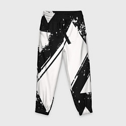 Детские брюки Color black white