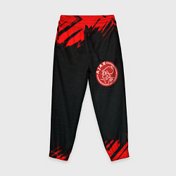 Брюки детские Ajax красные краски, цвет: 3D-принт