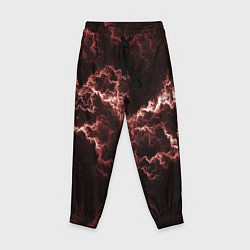 Брюки детские Lightning red, цвет: 3D-принт