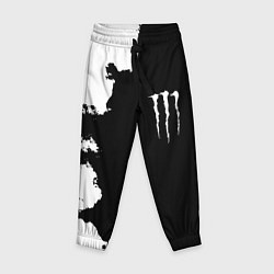 Детские брюки Monster energy краски белые