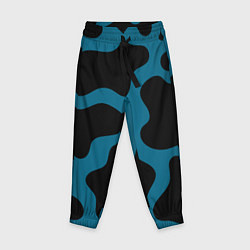 Детские брюки Синяя коровья расцветка