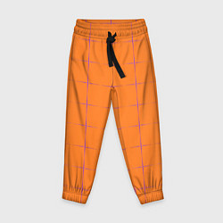 Детские брюки Color orange stripe