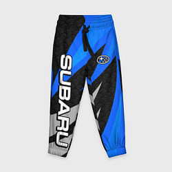 Брюки детские Subaru - синий, цвет: 3D-принт