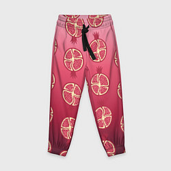 Детские брюки Сочные гранаты