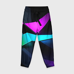 Детские брюки Neon colored geometric