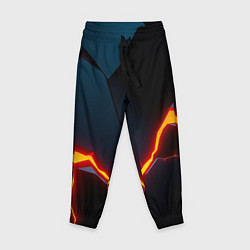 Брюки детские Breaking block, цвет: 3D-принт