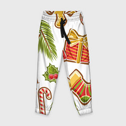 Детские брюки Рождественский вайб