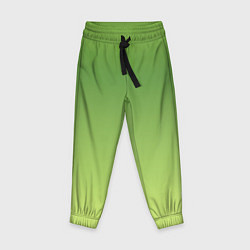 Детские брюки Color green yellow