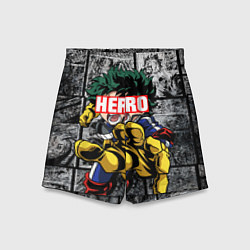 Шорты детские Deku Плашка переносная, цвет: 3D-принт