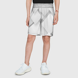 Шорты детские Геометрическая Абстракция, цвет: 3D-принт — фото 2