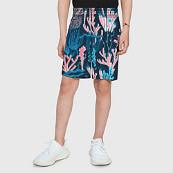 Шорты детские Подводный мир, цвет: 3D-принт — фото 2
