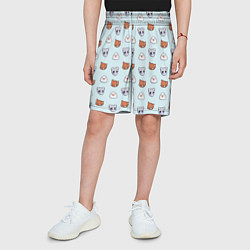 Шорты детские Kyo, Yuki and Honda, цвет: 3D-принт — фото 2