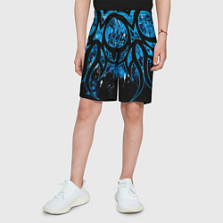 Шорты детские Абстракция, цвет: 3D-принт — фото 2
