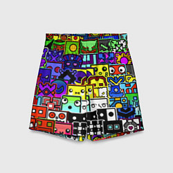 Детские шорты Geometry Dash: All Skins