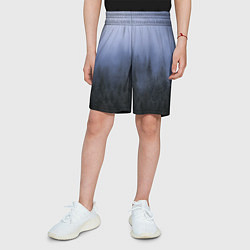 Шорты детские Лес в ночи, цвет: 3D-принт — фото 2