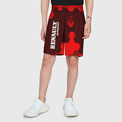 Шорты детские РЕНО Sport Графика, цвет: 3D-принт — фото 2