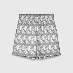 Шорты детские Art deco white background, цвет: 3D-принт