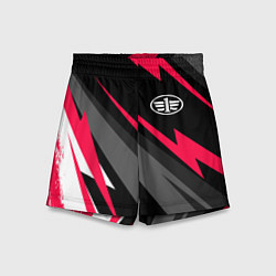 Шорты детские FAW fast lines, цвет: 3D-принт