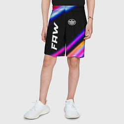 Шорты детские FAW speed lights, цвет: 3D-принт — фото 2