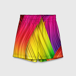 Детские шорты Multicolored ribbons