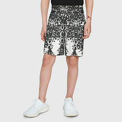 Шорты детские Треугольный шум, цвет: 3D-принт — фото 2