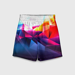 Шорты детские Poly stiil collection, цвет: 3D-принт