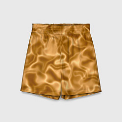 Шорты детские Золотой шелк, цвет: 3D-принт