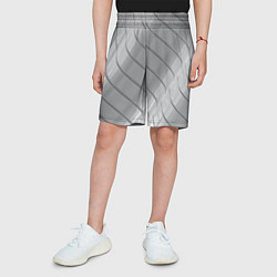 Шорты детские Металлическое покрытие, цвет: 3D-принт — фото 2