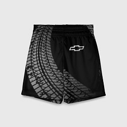 Детские шорты Chevrolet tire tracks
