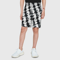 Шорты детские Паттерн с колючей проволокой, цвет: 3D-принт — фото 2