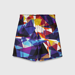 Шорты детские Мозаичный узор, цвет: 3D-принт