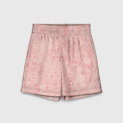 Детские шорты Розовые каракули дудл