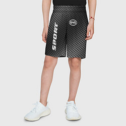 Шорты детские BYD sport carbon, цвет: 3D-принт — фото 2