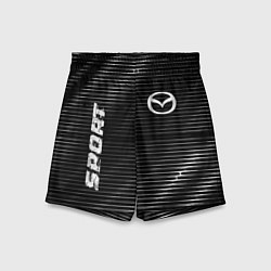 Шорты детские Mazda sport metal, цвет: 3D-принт