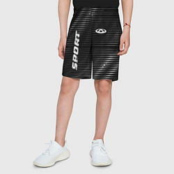 Шорты детские Chery sport metal, цвет: 3D-принт — фото 2