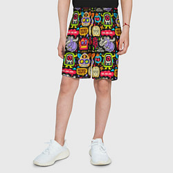 Шорты детские No bad days, цвет: 3D-принт — фото 2