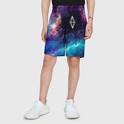 Шорты детские The Sims space game, цвет: 3D-принт — фото 2