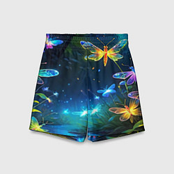 Детские шорты Сказочный лес - бабочки