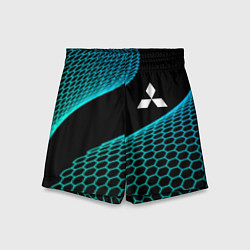 Детские шорты Mitsubishi electro hexagon