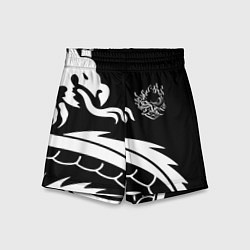 Шорты детские Samurai dragon steel japan, цвет: 3D-принт