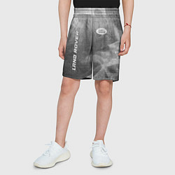 Шорты детские Land Rover - grey gradient вертикально, цвет: 3D-принт — фото 2