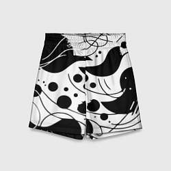Шорты детские Fashion abstraction - ai art fantasy, цвет: 3D-принт