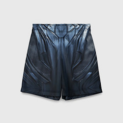 Шорты детские Металлический карбон, цвет: 3D-принт