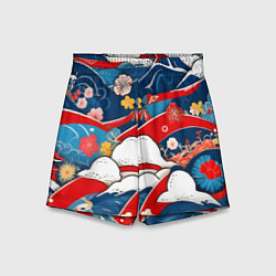 Детские шорты Восточная аппликация