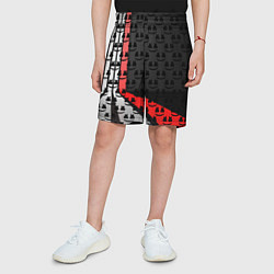 Шорты детские Marshmello pattern, цвет: 3D-принт — фото 2